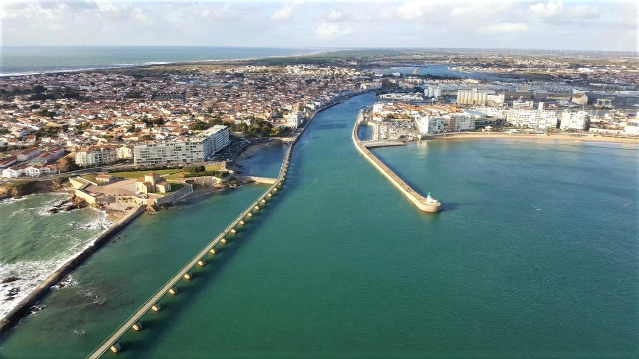 La Calypsette - Face Grande Plage Des Sables D'Olonne Ле-Сабль-д’Олон Экстерьер фото